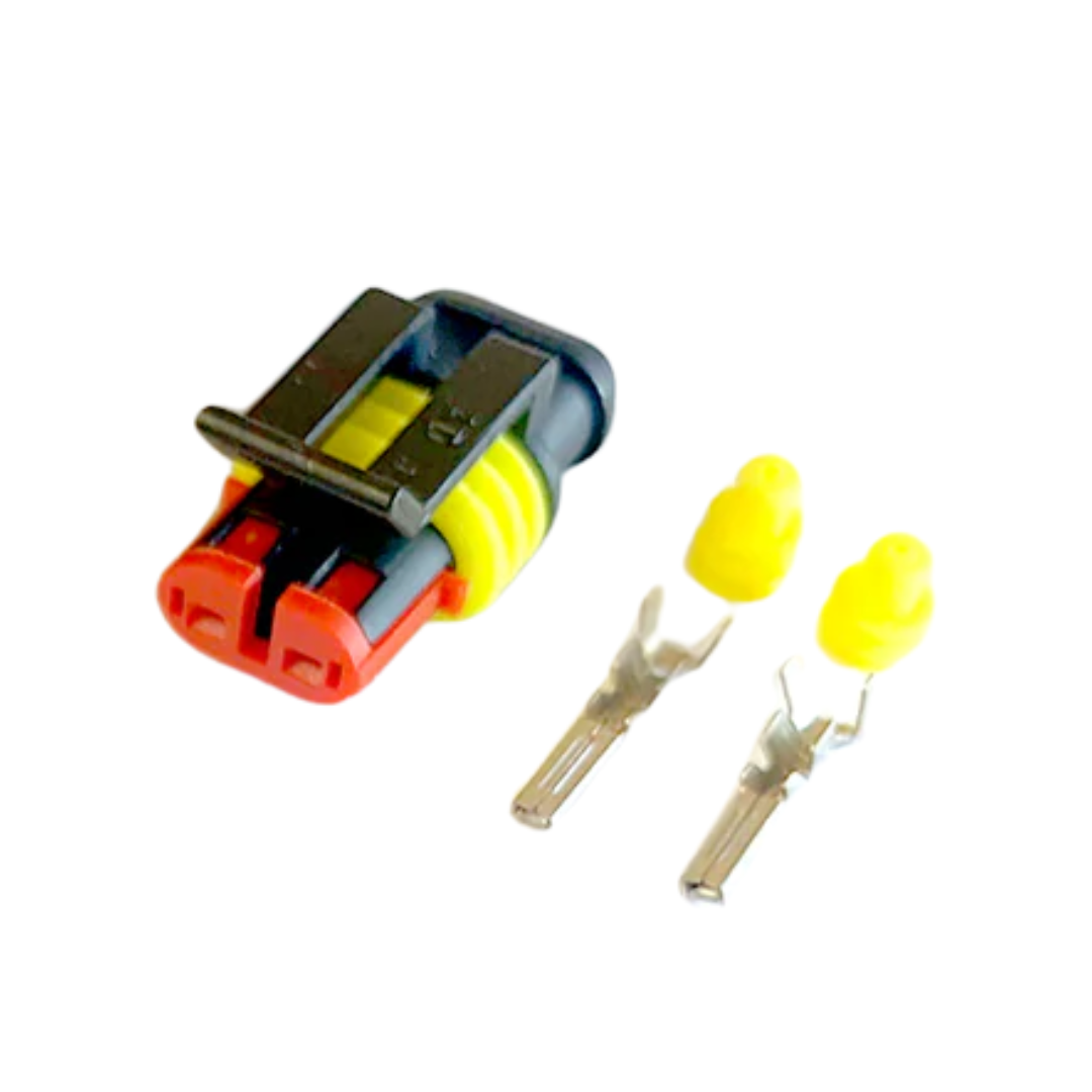 Female AMP Superseal 1.5 Series Connectors / 2 Way