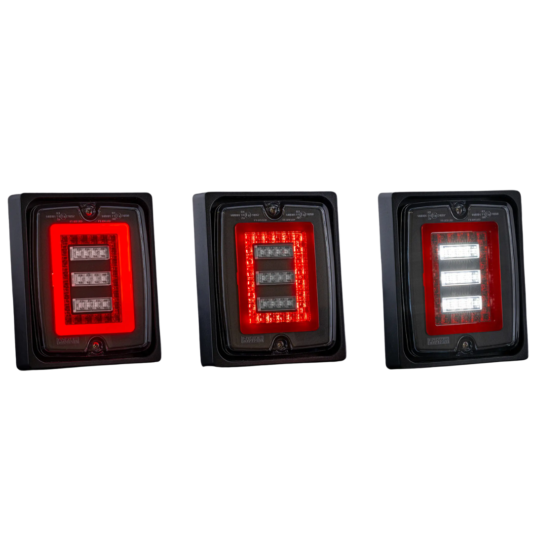 Fristom FT-324 Block Lamp with Tail, Reverse & Fog Light