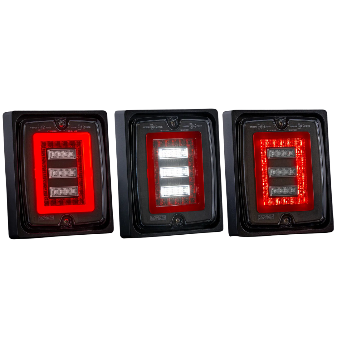 Fristom FT-324 Block Lamp with Tail, Reverse & Fog Light