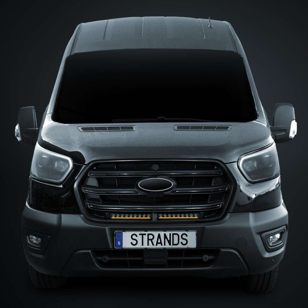 Kit de graella de barra de llums Strands Twin 10" D-Line per a Ford Transit 2019-