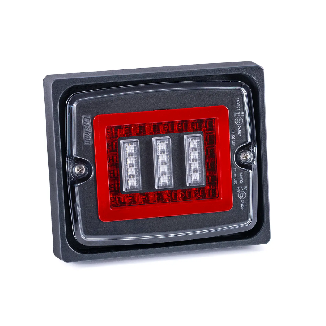 Fristom FT-324 Bloklygte med baglygte, baklygte og tågelygte