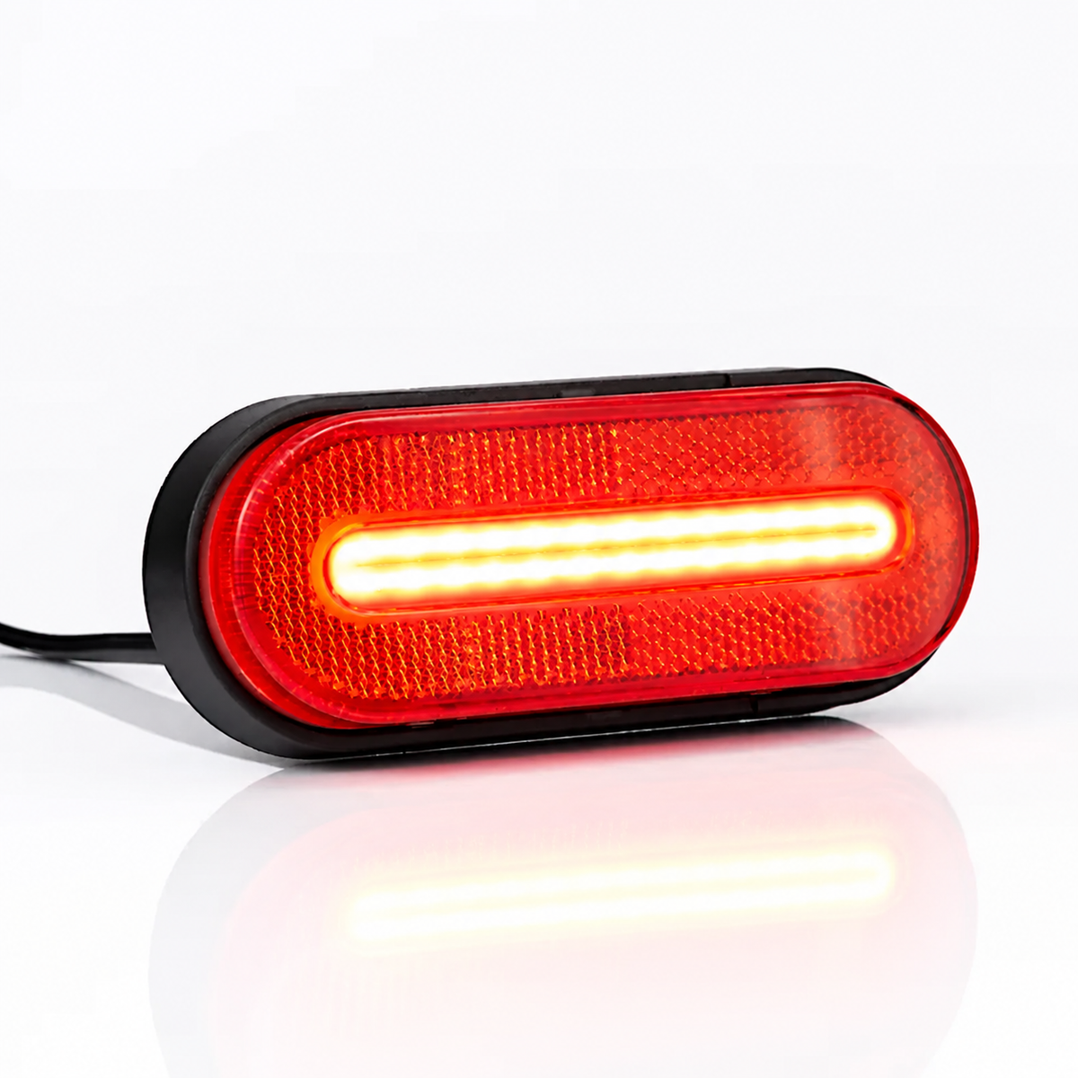 Fristom Red Rear Marker Light with LED Stripe