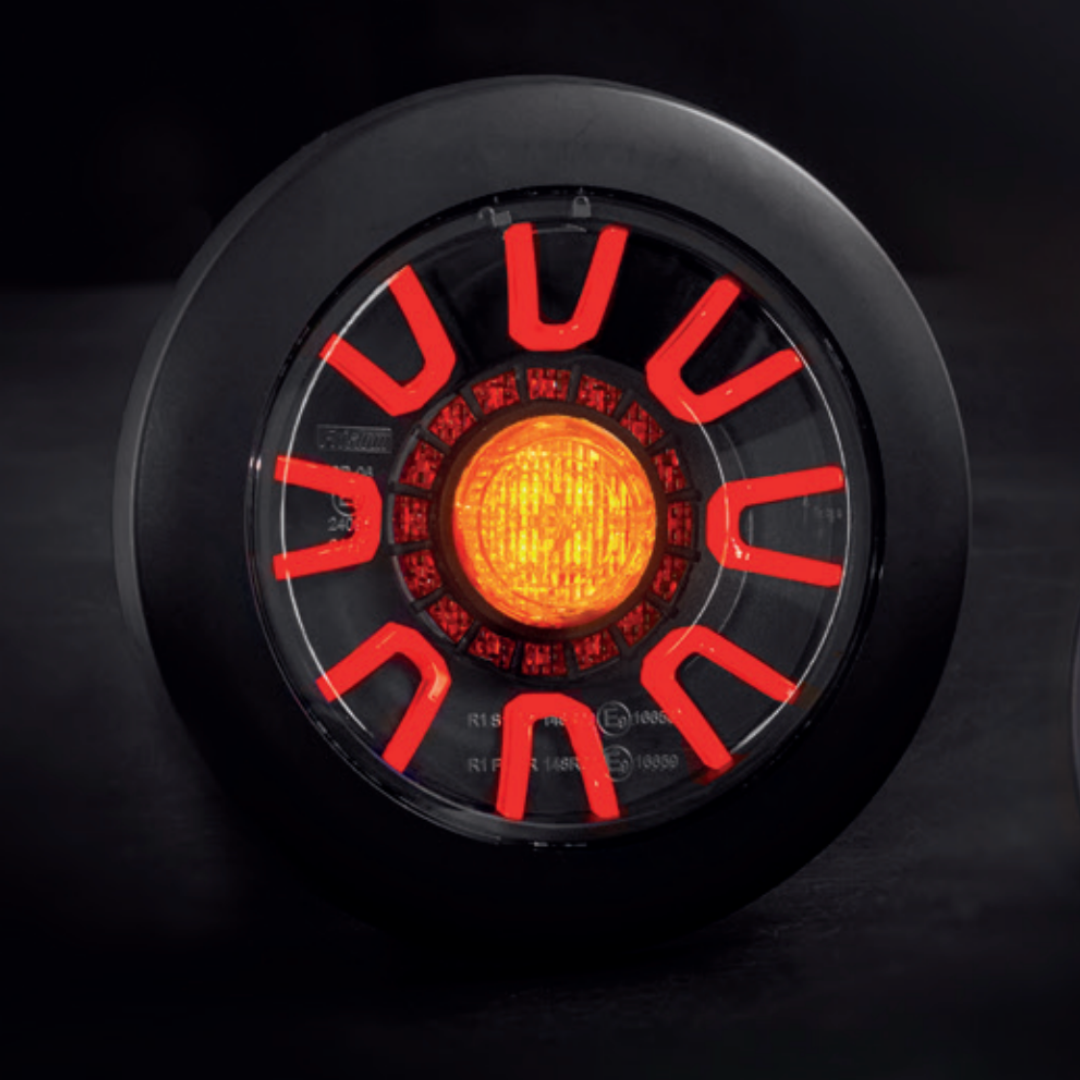 Led Motorcycle Round Light Round Motorcycle Tail Lights Leds Rear Tail Light High Brightness