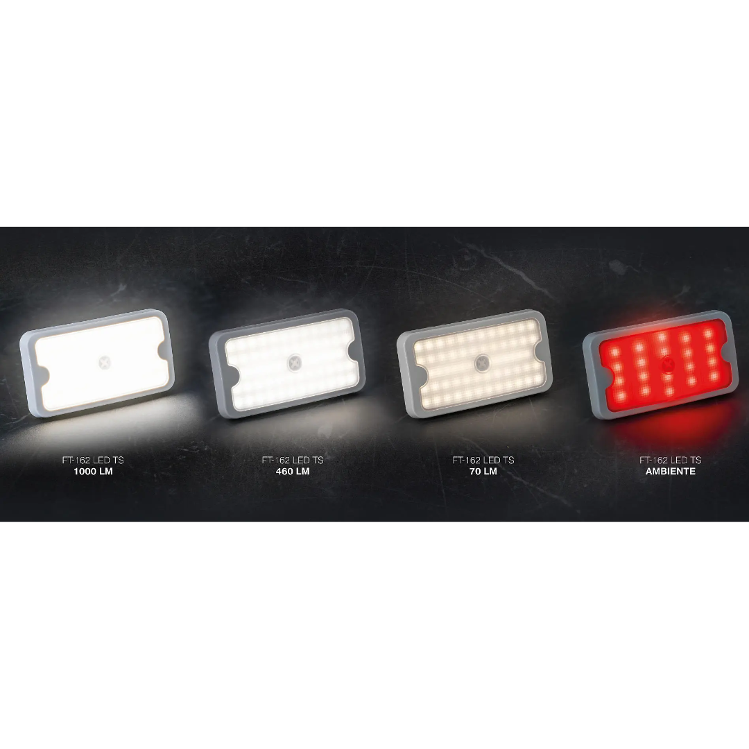 LED Interior Light with Touch Switch / 4 Light Modes UK + Ireland