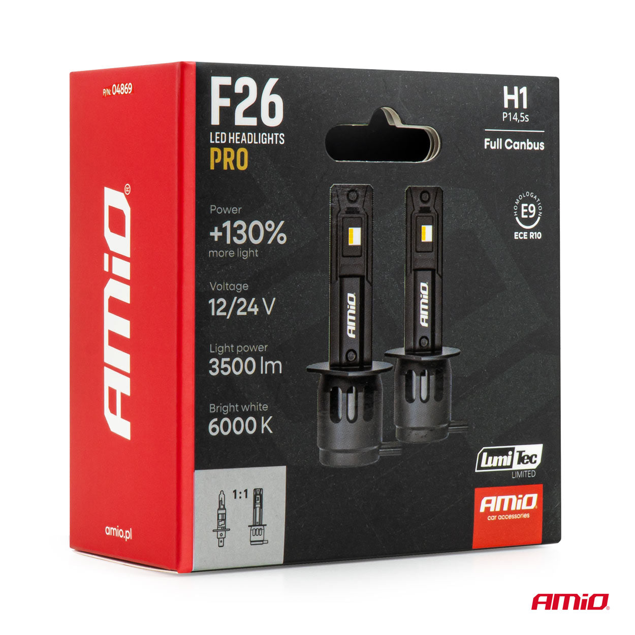 Lampadine per fari a LED F26 PRO a montaggio diretto / H1