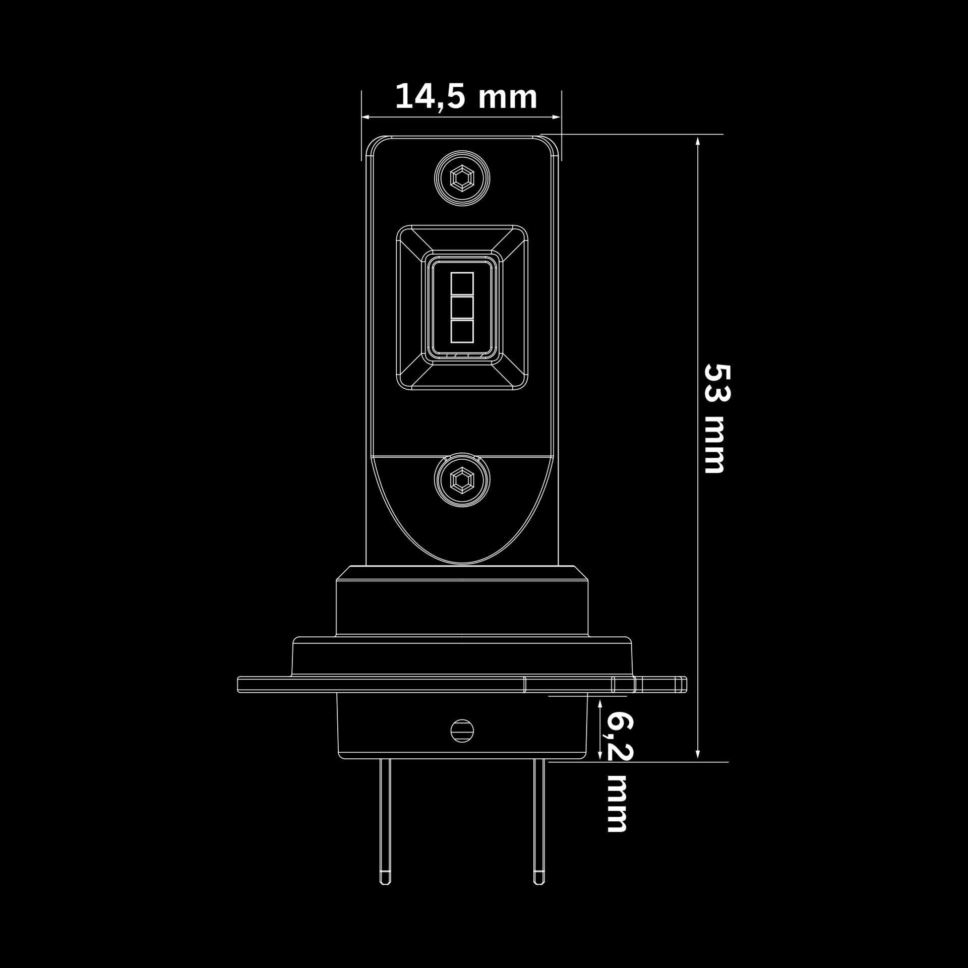 Strands Big Energy Fanless LED Bulbs / H7 UK + Ireland
