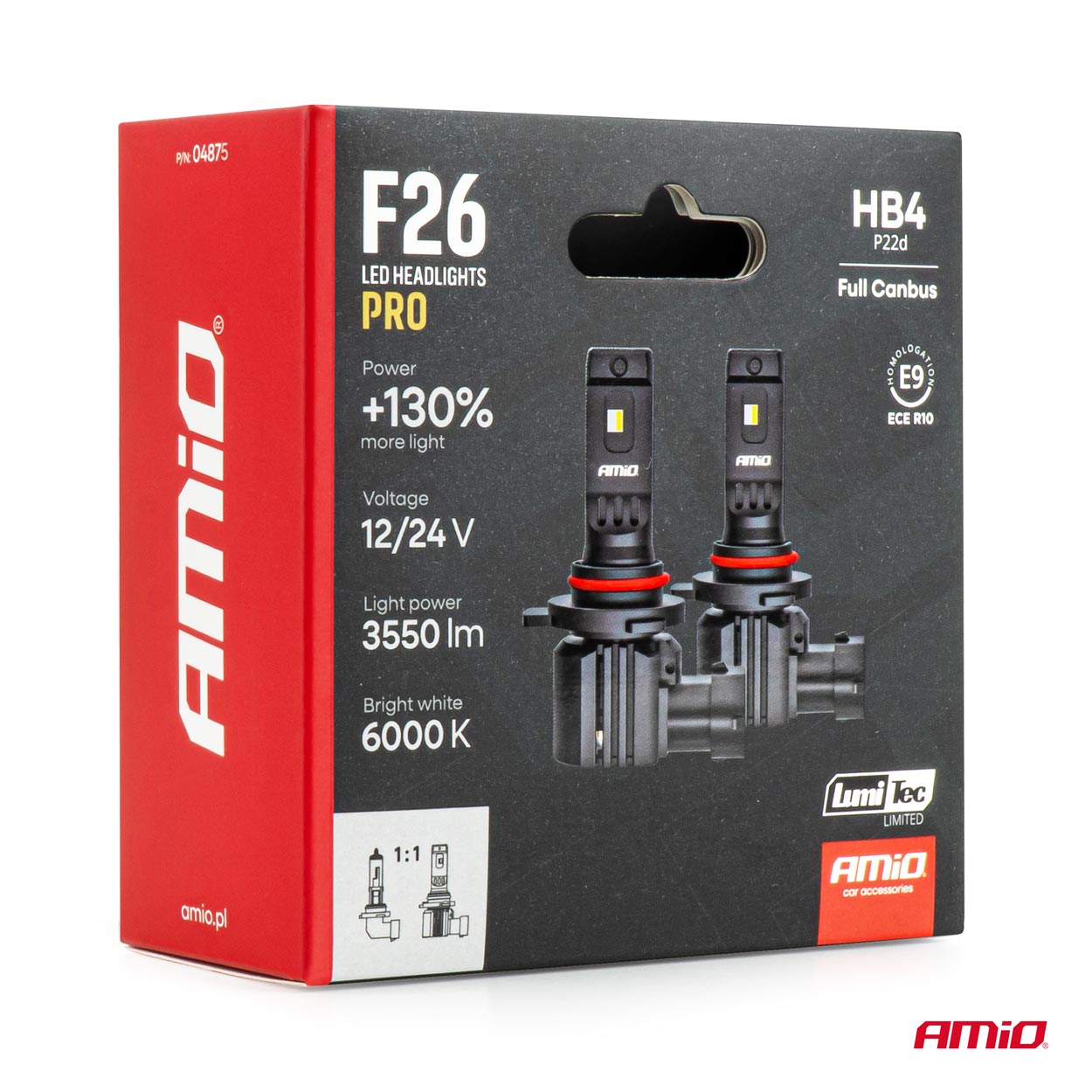 Lampadine per fari a LED F26 PRO a montaggio diretto / HB4