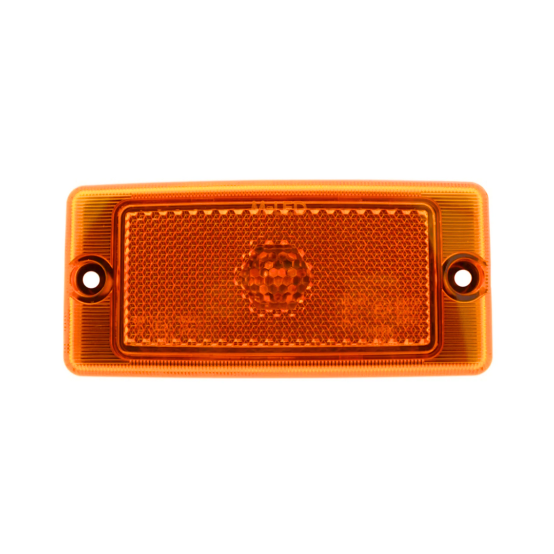 Klassisk LED-sidemarkeringslampe / Hella Style / Amber Lens -