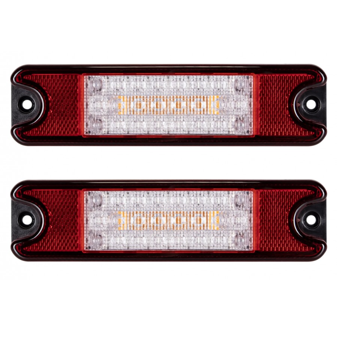 Slim LED Trailer Light Set / 190 x 50mm UK + Ireland
