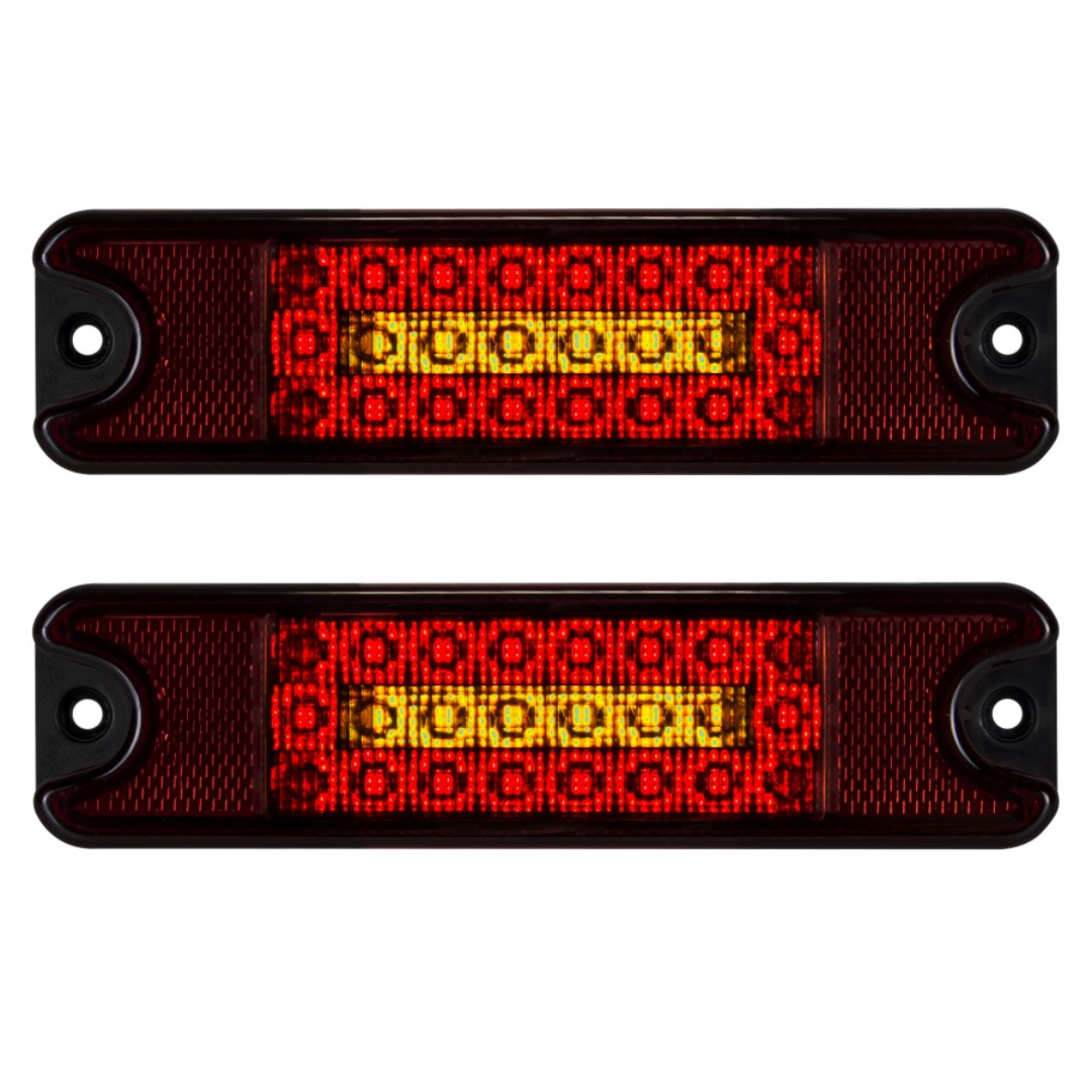 Slim LED Trailer Light Set / 190 x 50mm UK + Ireland