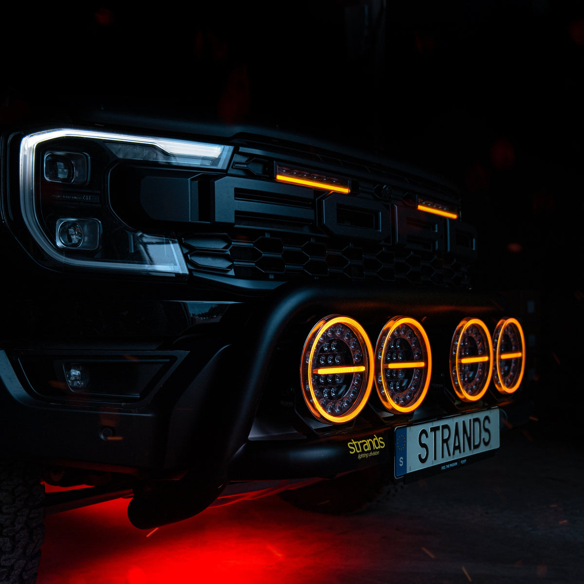 Strands Firefly PRO LED Driving Light with Strobe / 9"