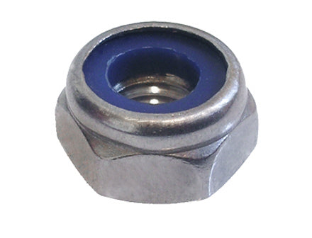 Tuercas Nylock de acero inoxidable / Grado A2 304