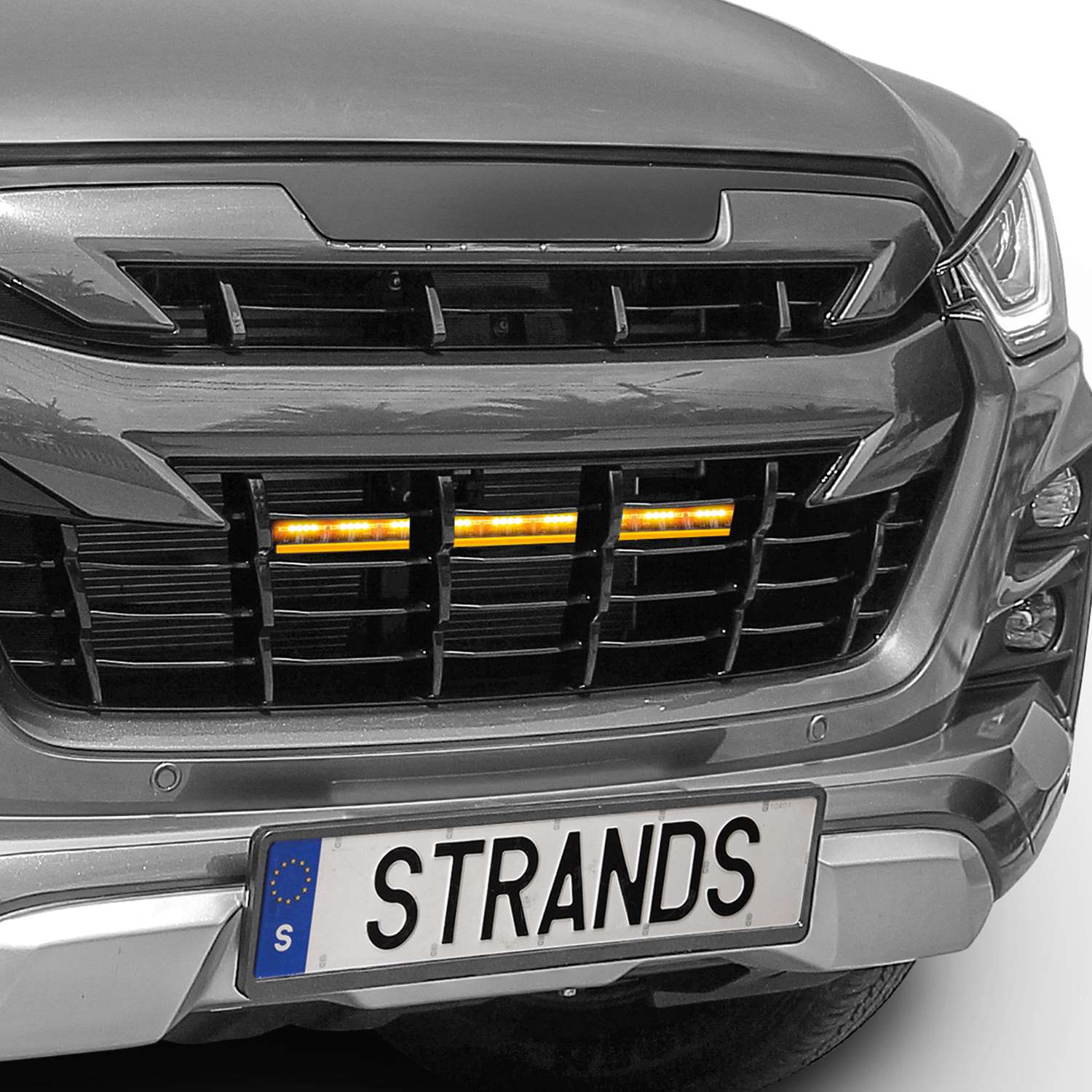 Strands 20" Night Guard Light Bar Grille Kit for Isuzu D-Max 2020-
