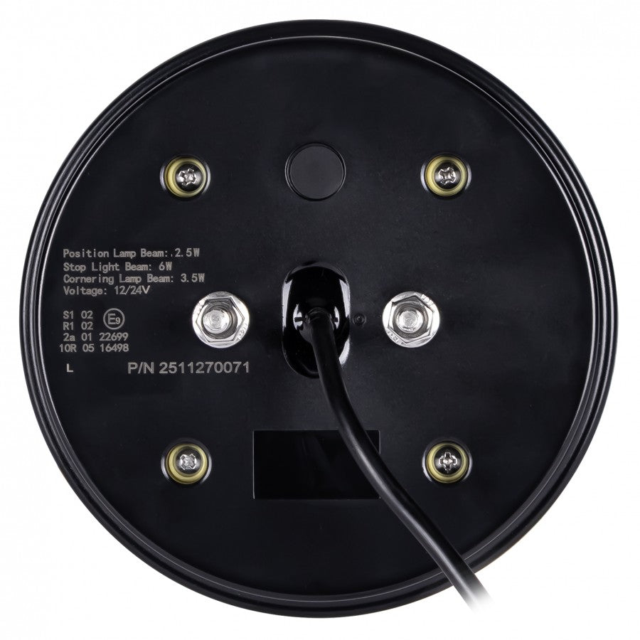 LED 140mm Round Neon Burger Light with Dynamic Indicator