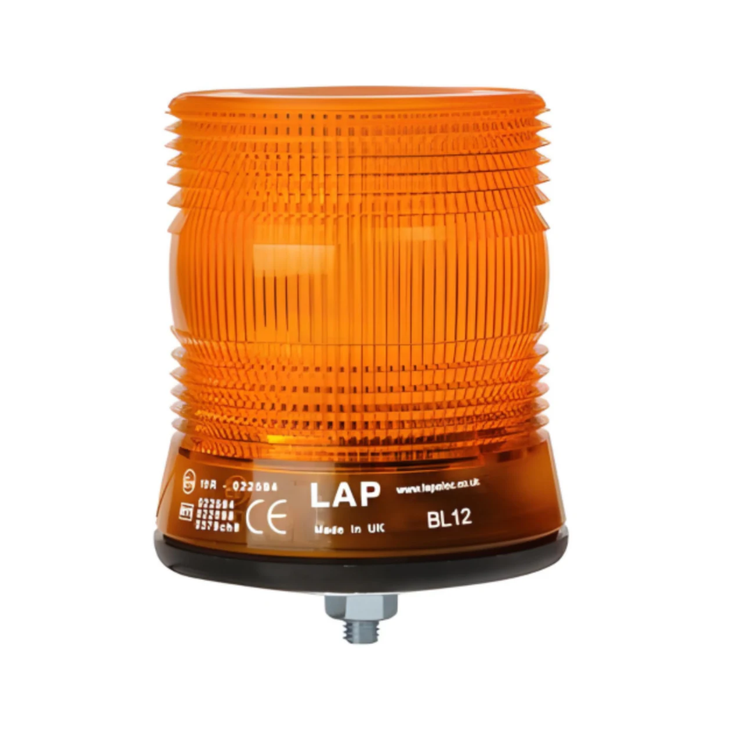 LAP Beacon with Amber Lens / Single Bolt Mount