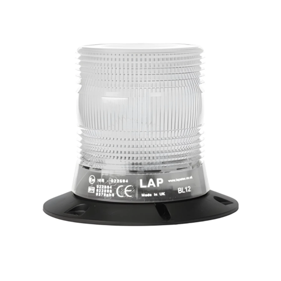 LAP Beacon with Flat Base / Clear Lens