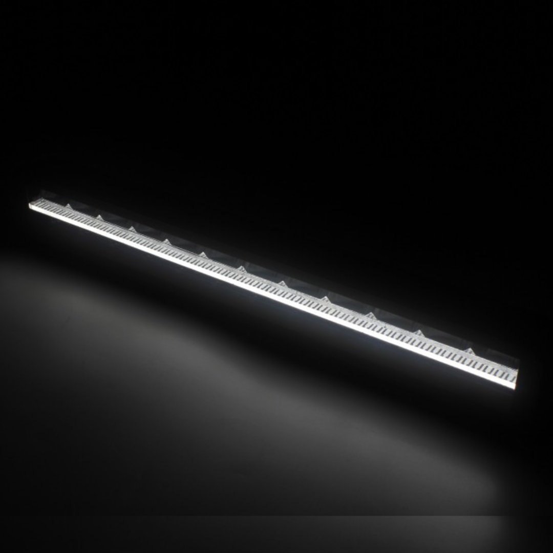 22" LED Light Bar with White DRL Strip on white light
