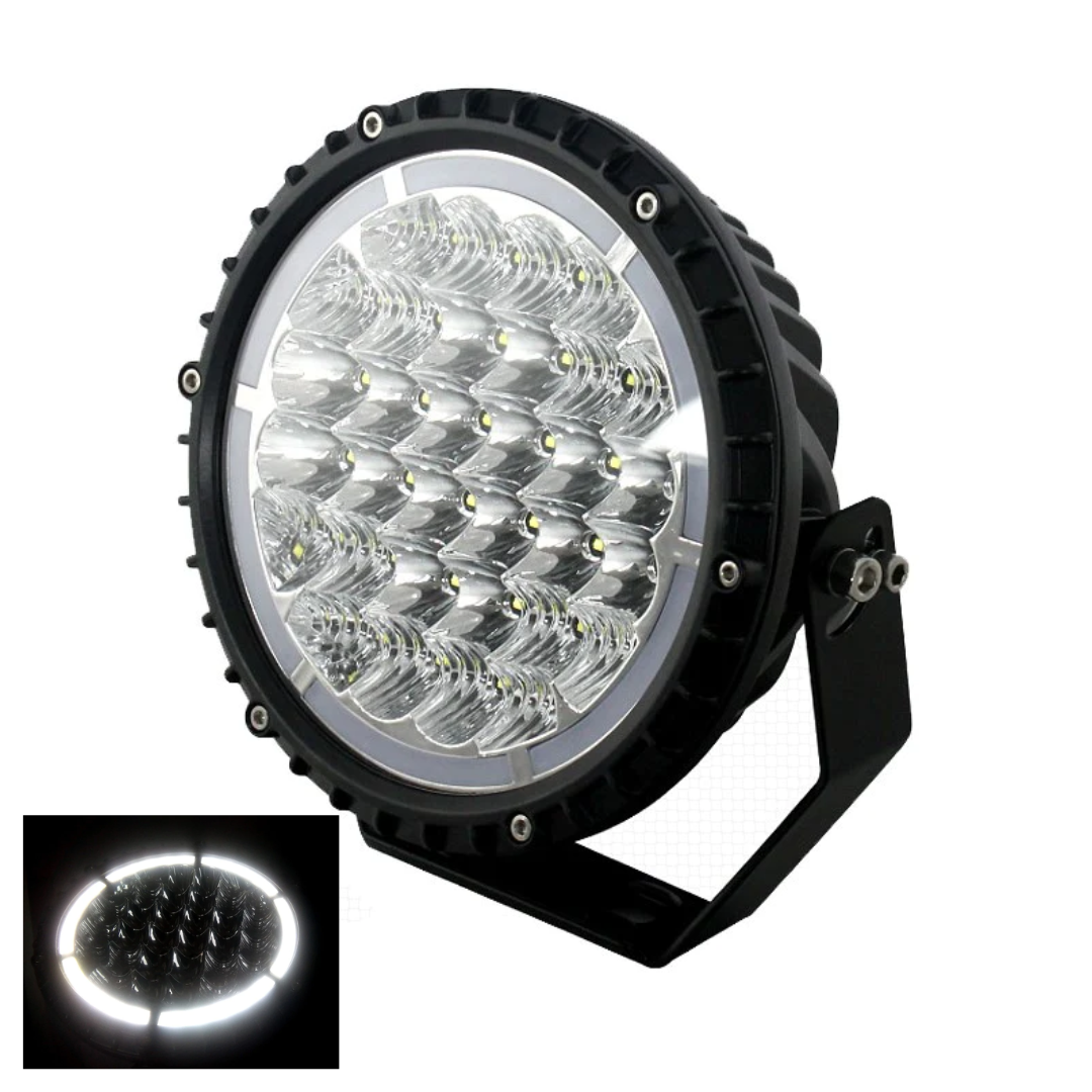 Foco LED para camioneta, furgoneta, luz de posición de anillo Halo