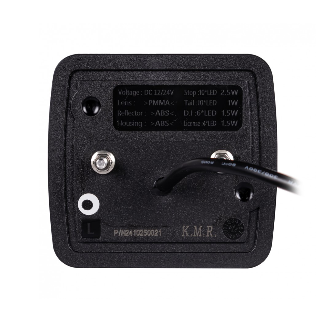 Small Square LED Trailer Lights / Set of 2