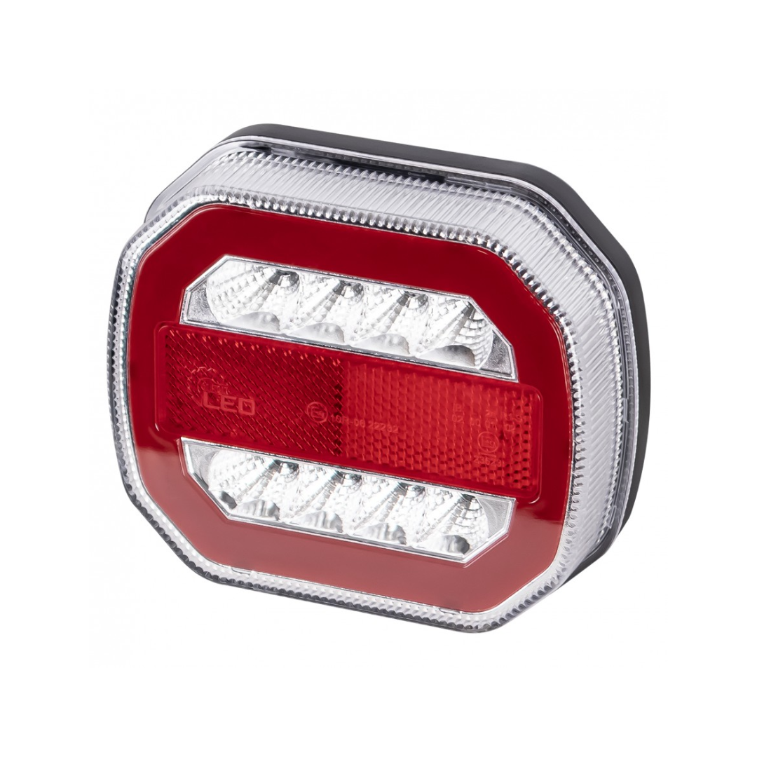 Magnetic Neon Trailer Light & Triangle Kit with 7.5M Cable / 7 Pole UK + Ireland