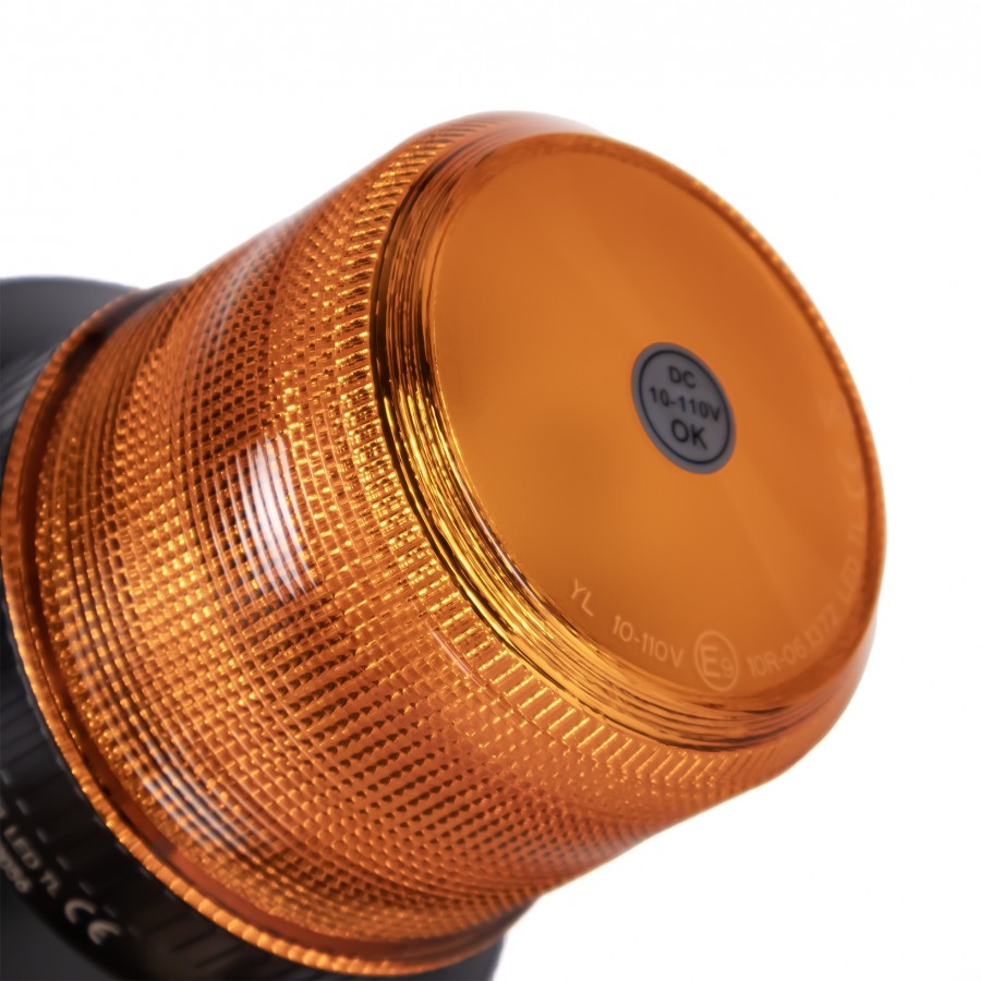Amber 120mm LED Beacon for Forklifts 10-110V