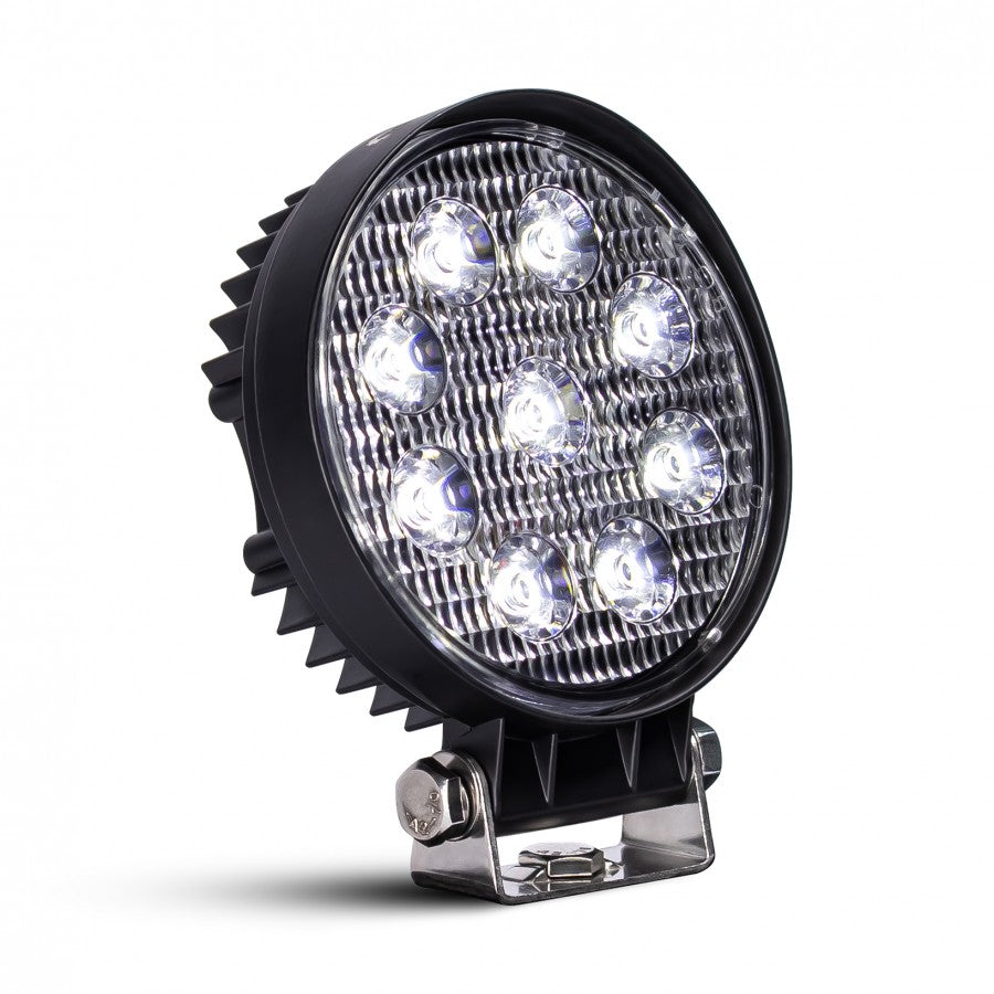 Round 27W LED Work Light / 1450 Lumen