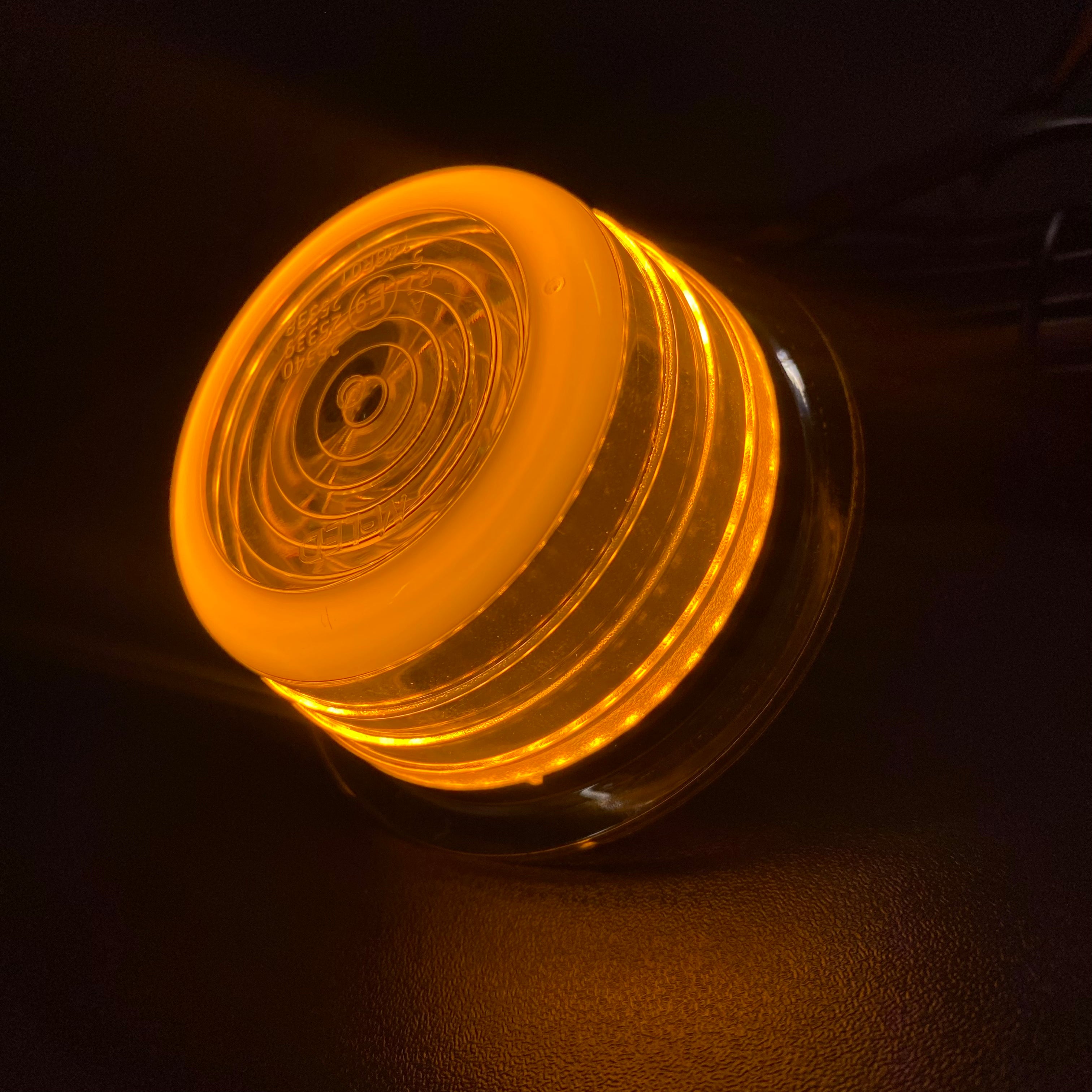 Danish Halo Light - Dual Colour Amber/Red