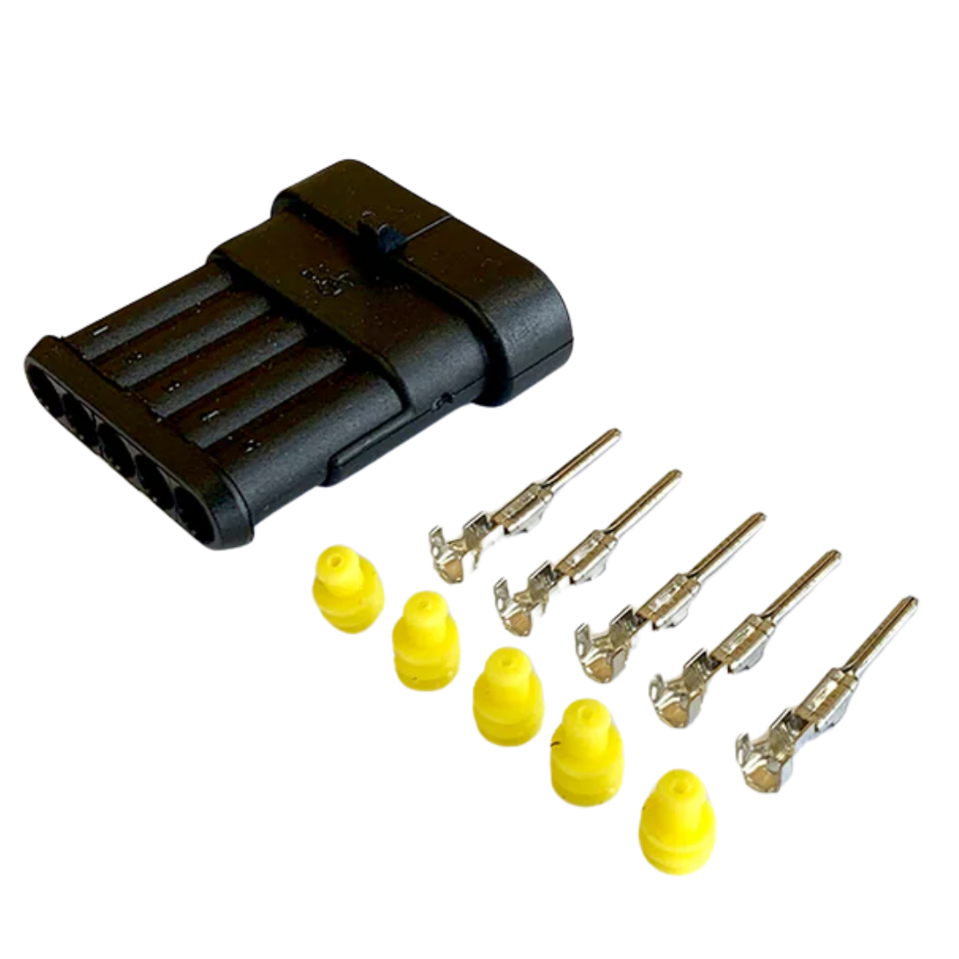 Male Kit TE Connectivity 3 Way AMP Superseal 1.5 Series Connector Kit