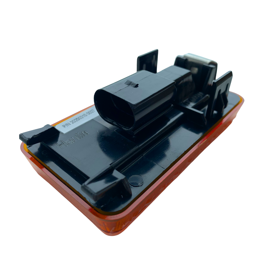 scania renault volvo truck side marker light amber orange connector