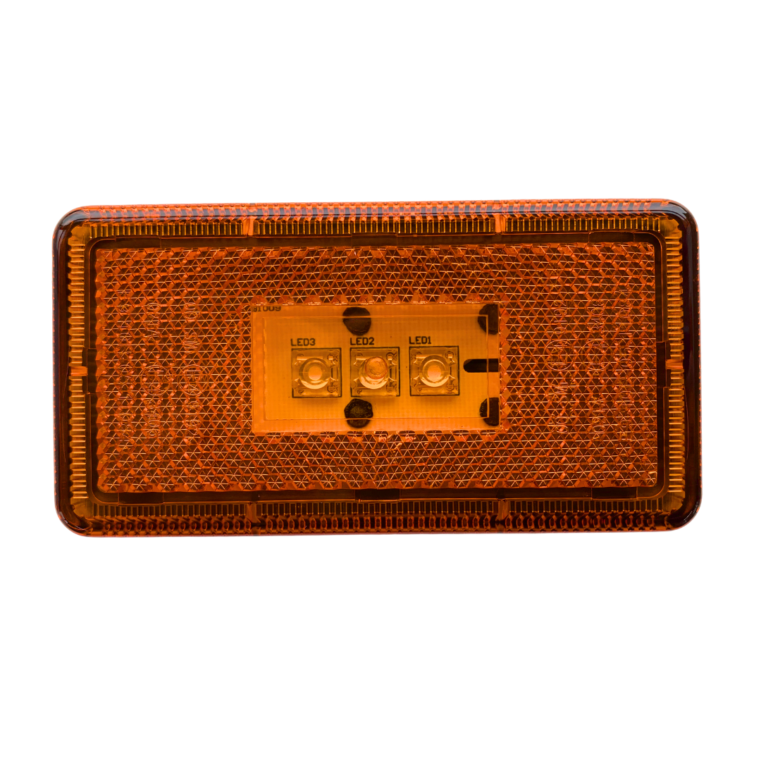 front scania renault volvo truck side marker light amber orange UK + Ireland