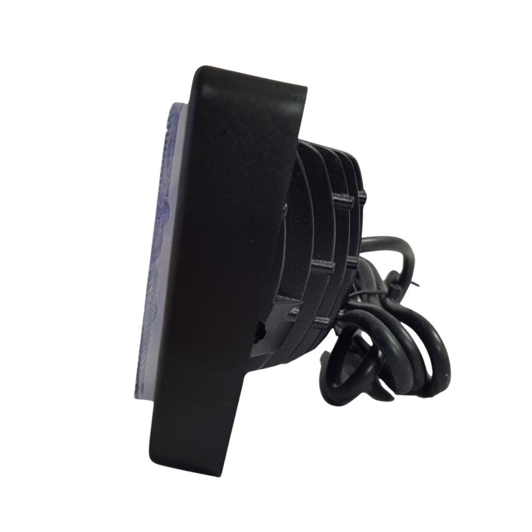 Rectangular Tractor Cab Work Light with Flood & Spot Combo Beam / 90W