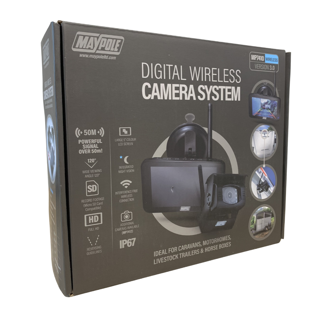 Home Maypole Maypole Wireless Digital Reversing Camera Kit Version 3.0 / MP7410 UK ...