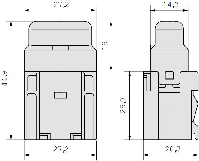 MTA Waterproof Standard Fuse Holder