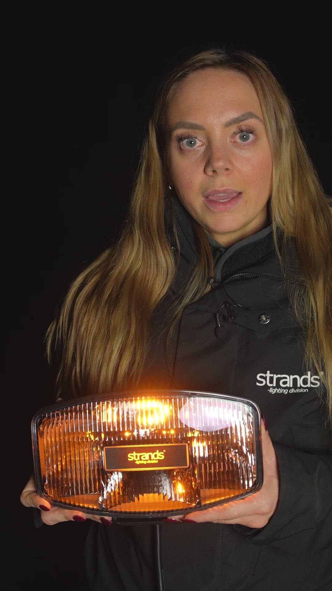 Phare de conduite ovale Strands IZE LED OG / 9" France