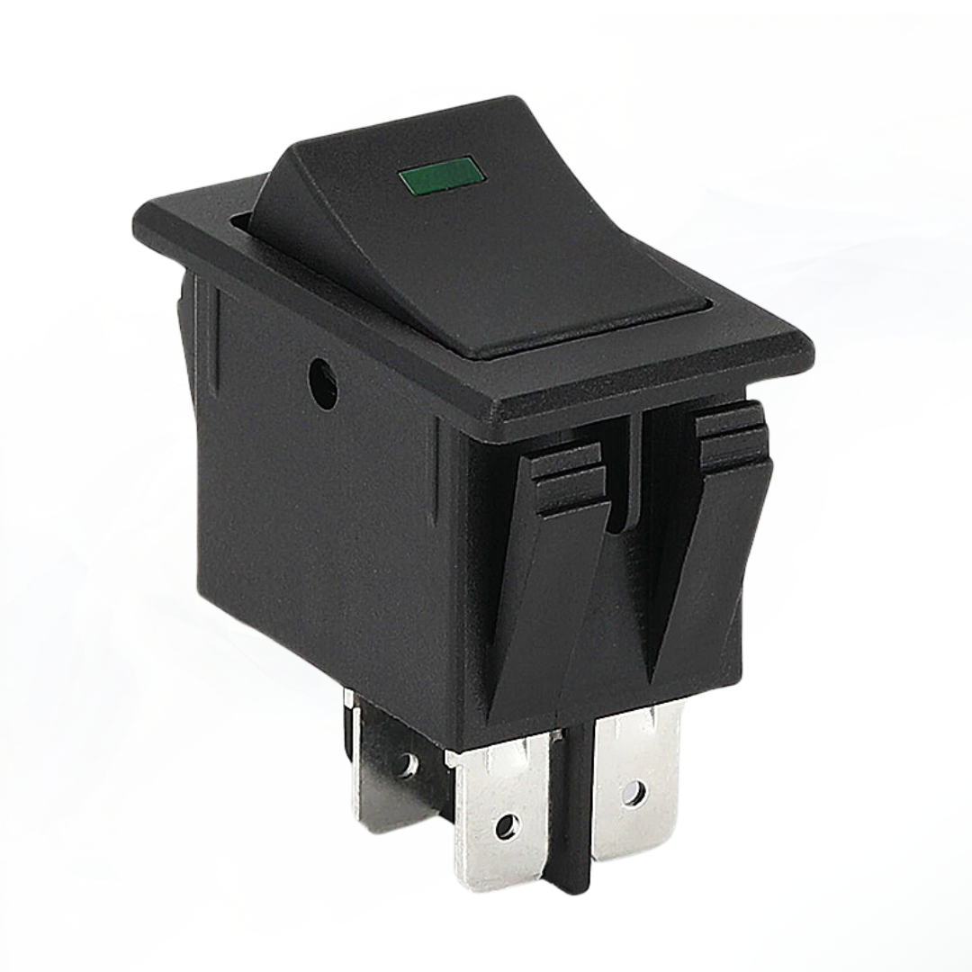 Rectangular LED Rocker Switch 12V / ON-OFF - spo-cs-disabled - spo-default - spo-enabled - spo-notify-me-disabled - Swi