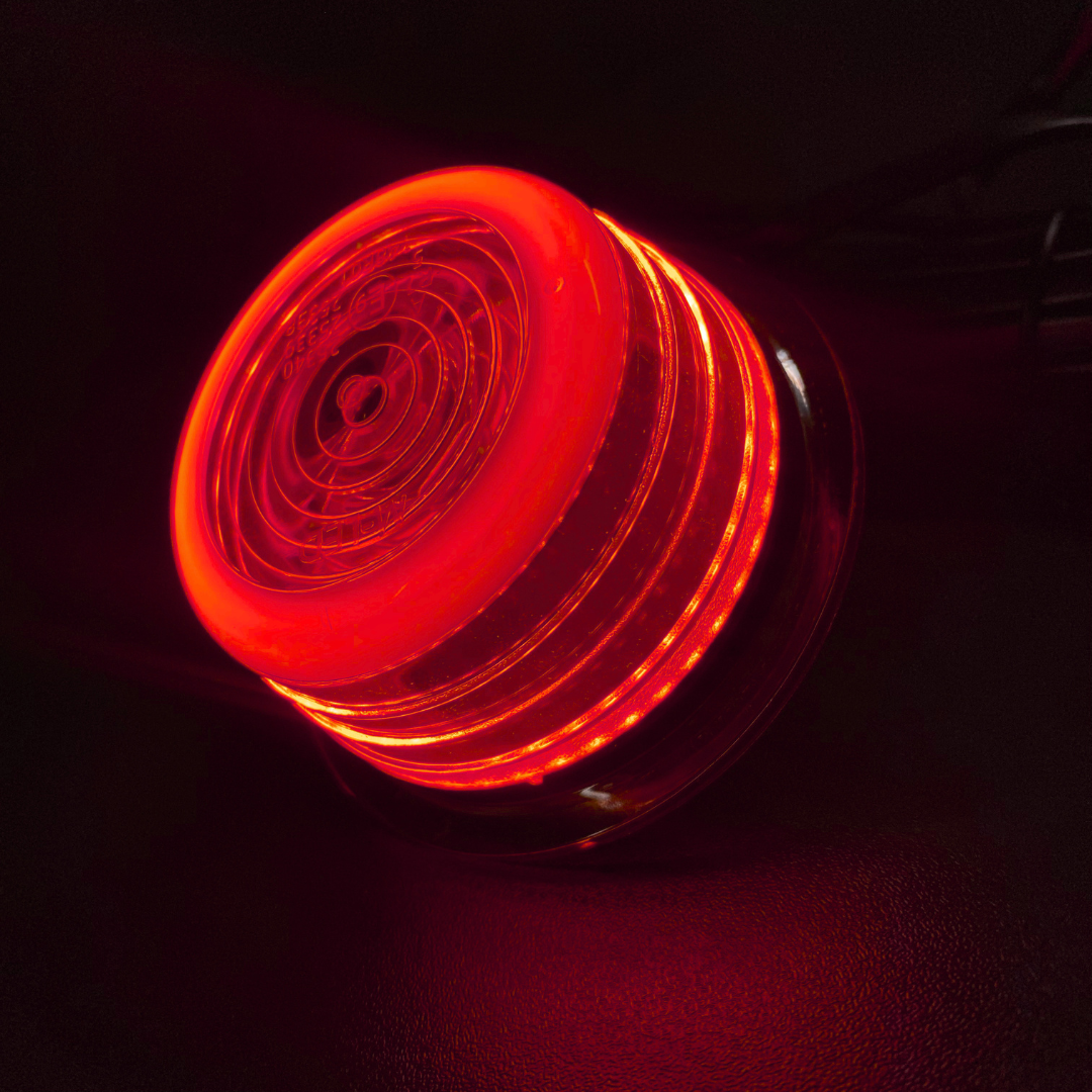 Danish Halo Light - Dual Colour Amber/Red