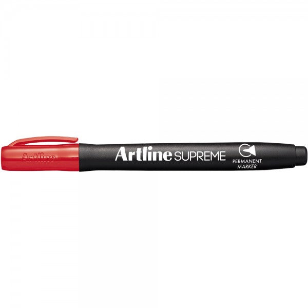 Red Permanent Marker Pens - Box of 12