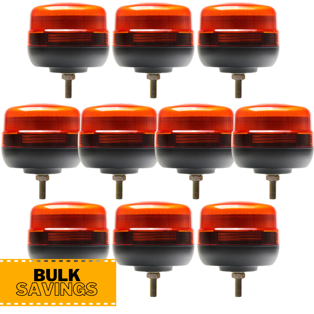 Bulkpakket compacte LED-bakens met enkele bout / 10-pack - spo-cs-uitgeschakeld - spo-standaard - spo-uitgeschakeld - spo-notify-me-d