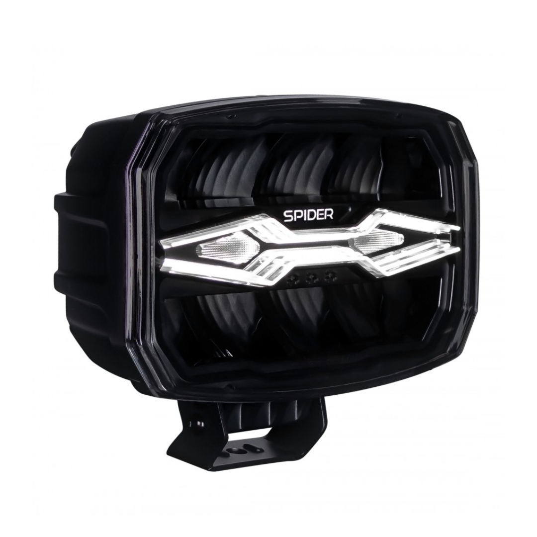 X-Spider Ninja Driving Light with White DRL & Amber Strobe UK + Ireland