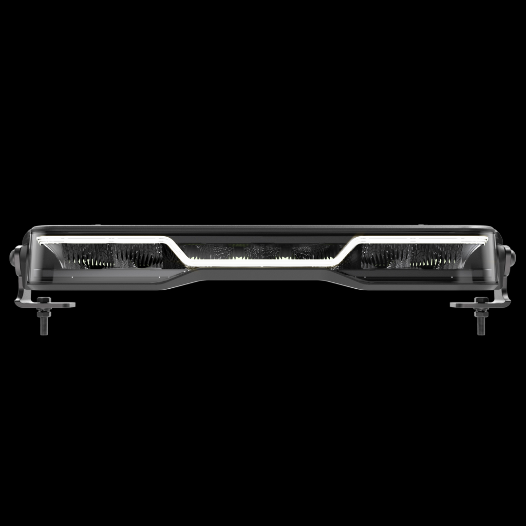 22" X-Spider Venom Light Bar with White DRL & Amber Strobe