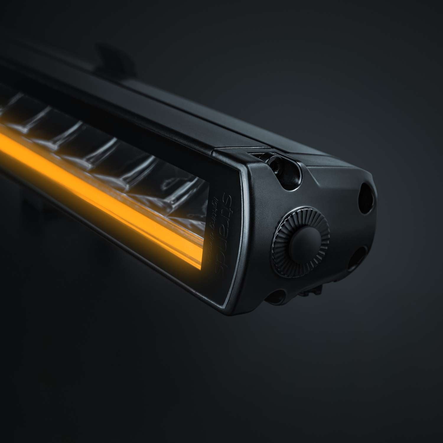 Strands Siberia Single Row Straight Light Bars with Amber / White Position Light