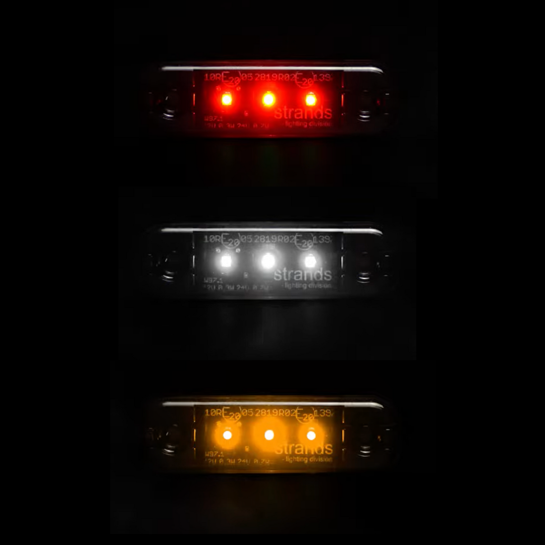 Strands Dark Knight Slim Marker Lights / 3 LED - spo-cs-disabled - spo-default - spo-enabled - spo-notify-me-disabled