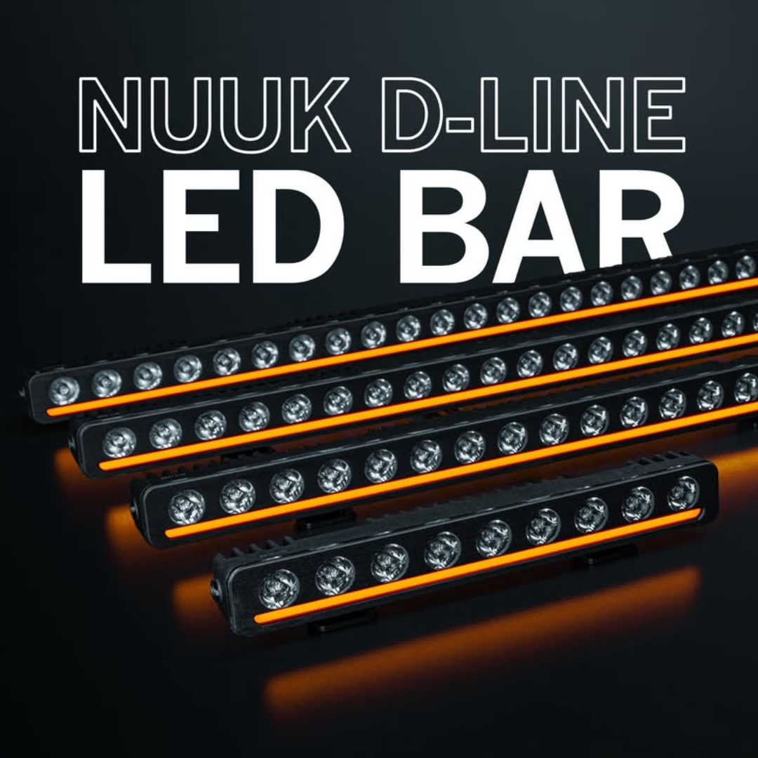 strands nuuk d-line led light bar black dark look