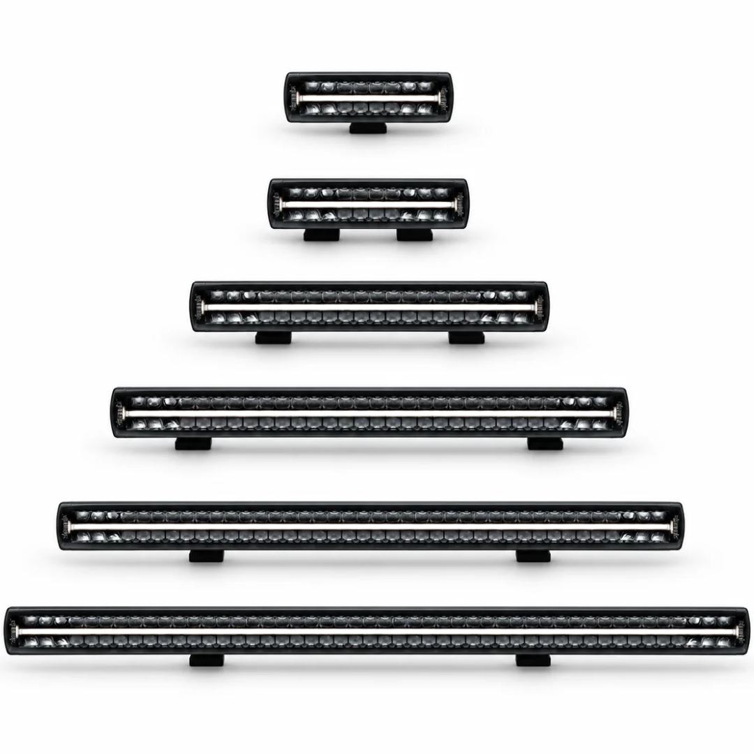 Strands Siberia XP Double Row Straight Light Bars with Yellow / White Position Light