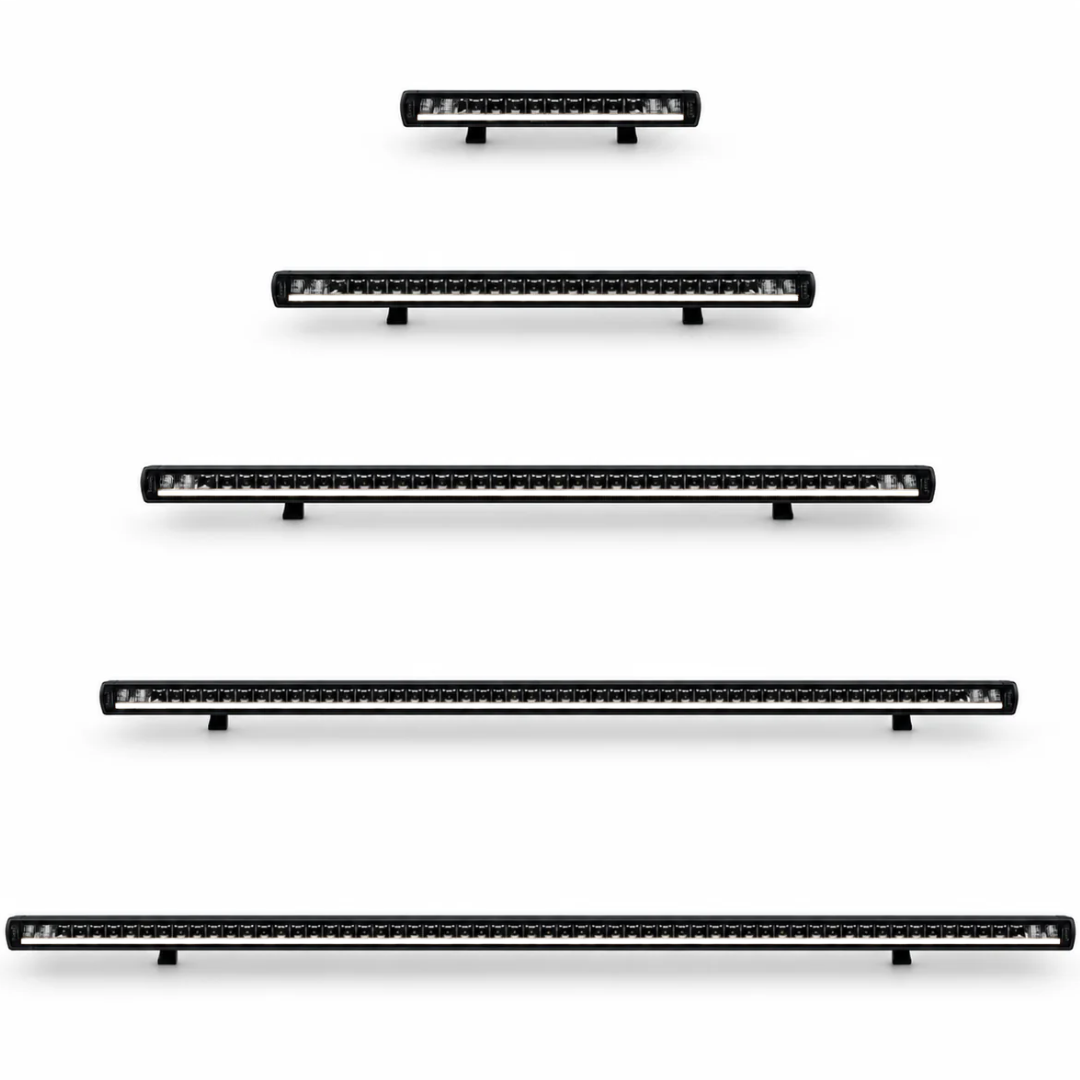 Strands Siberia XP Single Row Straight Light Bars with Yellow / White Position Light