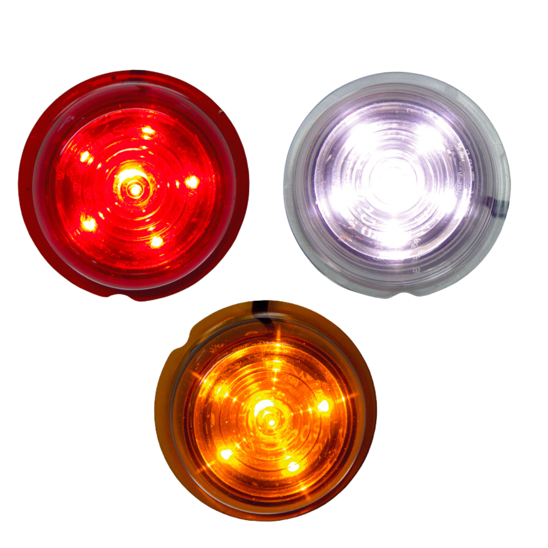 Strands Viking Outline Marker Lights / 6 LED Version with Coloured Lens - spo-cs-disabled - spo-default - spo-enabled