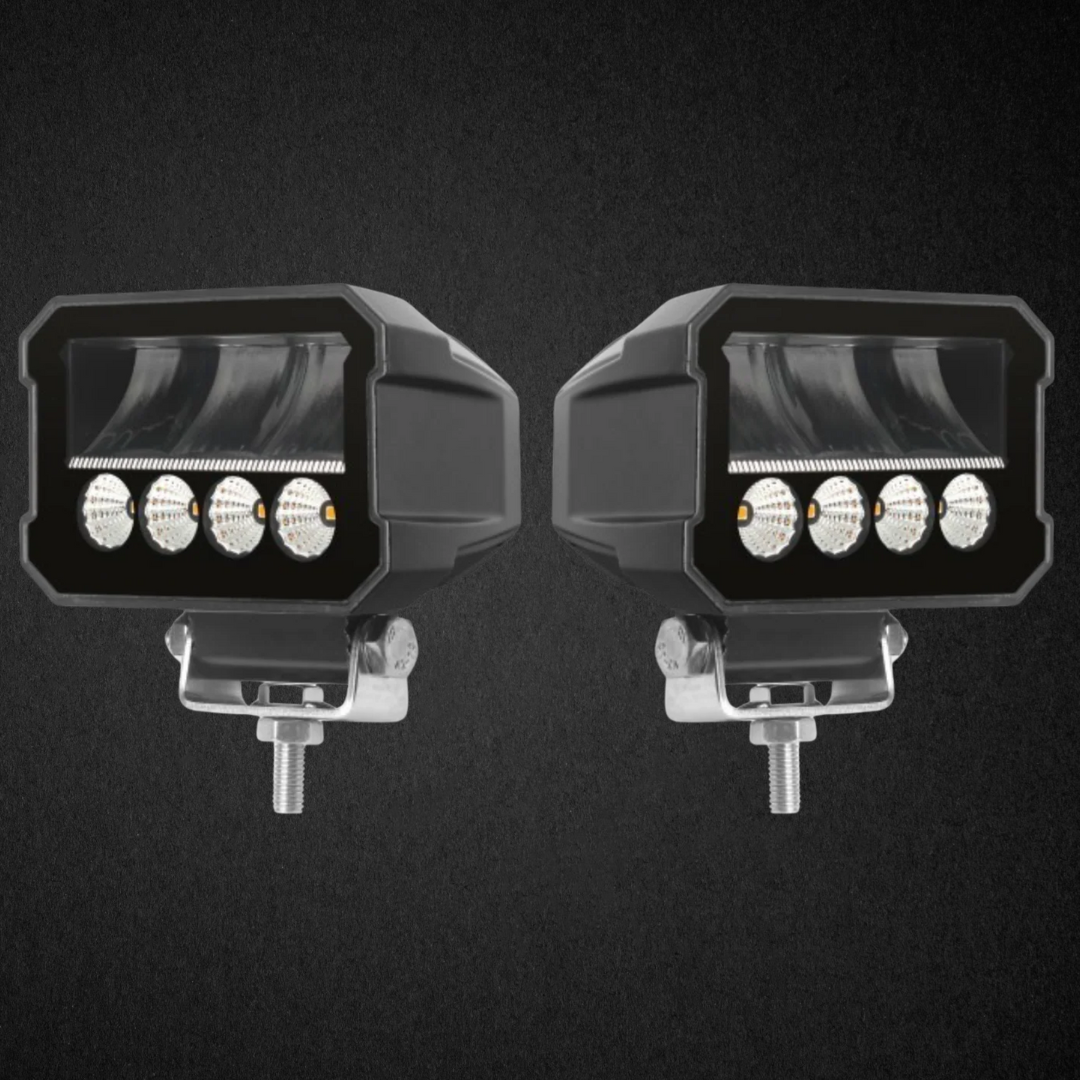 Black Friday / Twin Pack Driving Lamp with Strobes