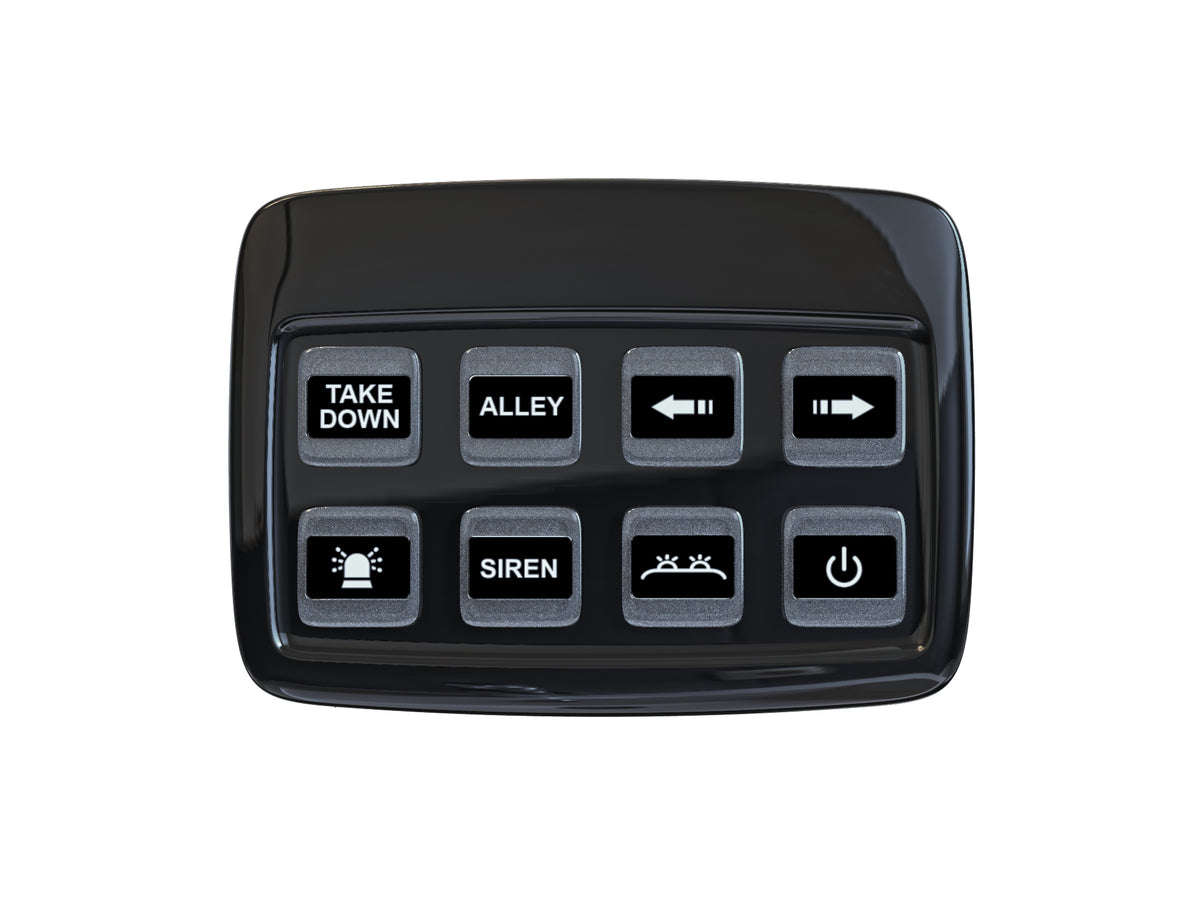8 Button Control Panel & Power Module / Suction Mount UK + Ireland