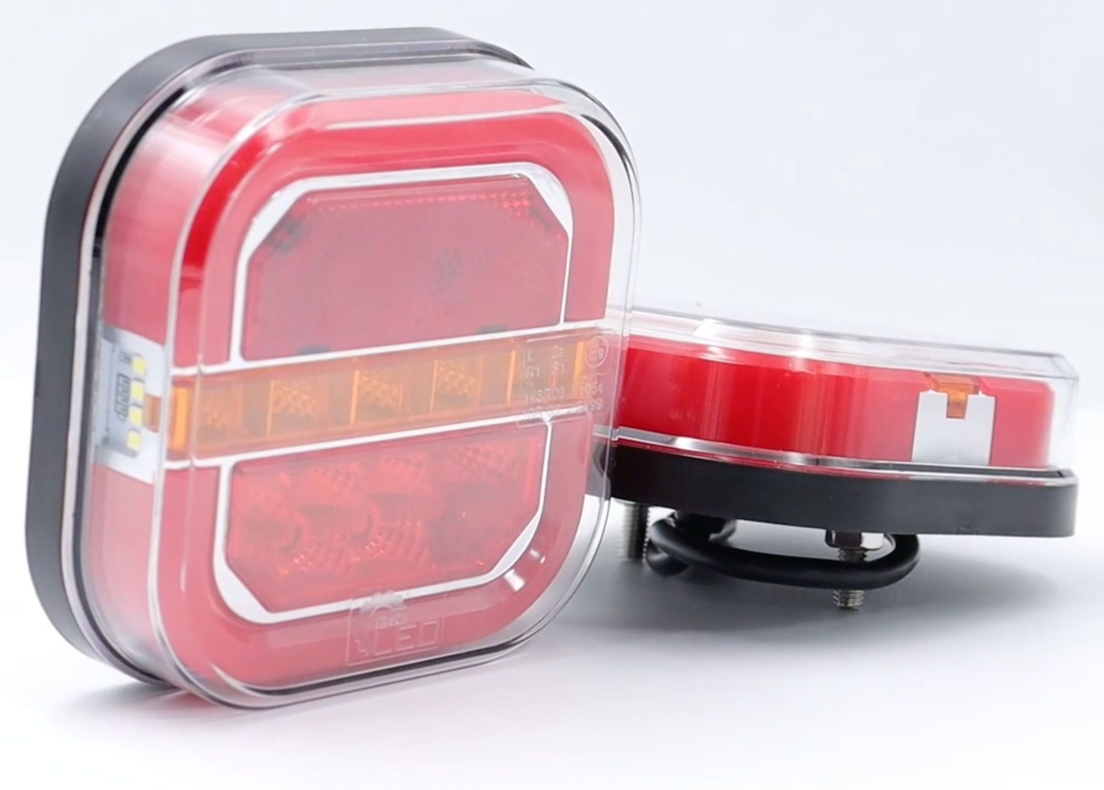 Neon LED Trailer Lights with Dynamic Indicator