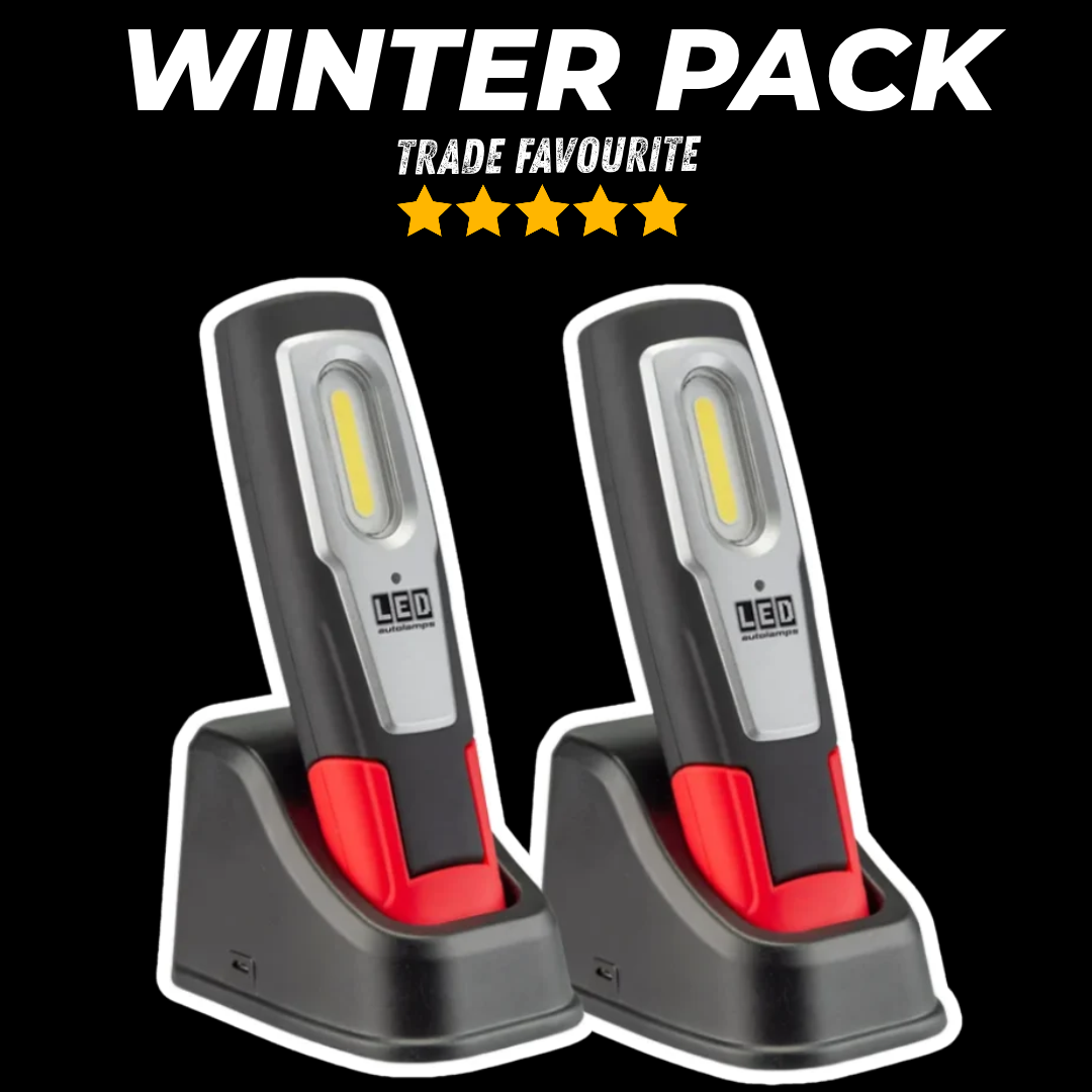 Winter Pack / LED Autolamps Rechargeable Torch with Dock
